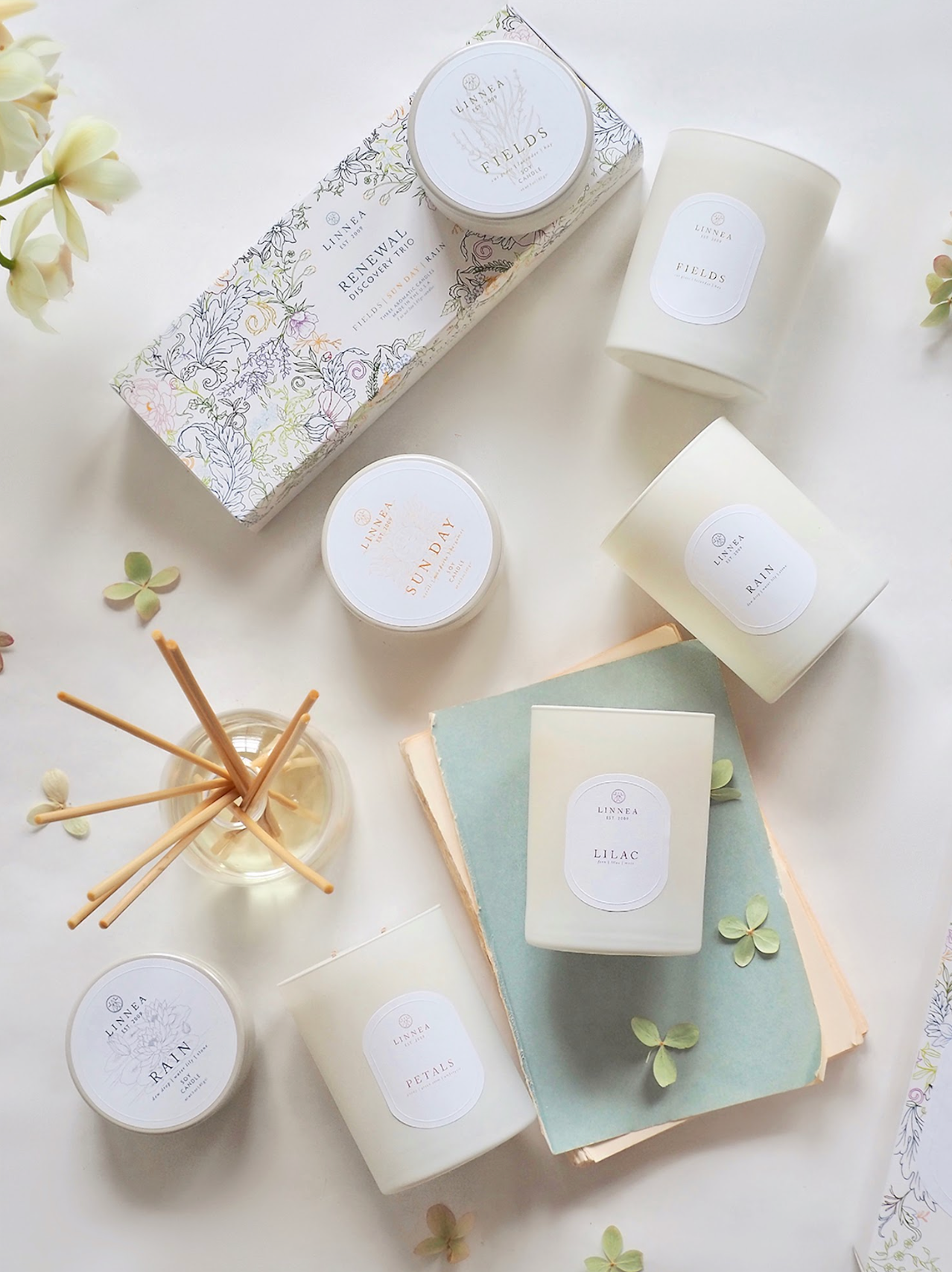 Rain 2 Wick Candle - The Cross Decor & Design