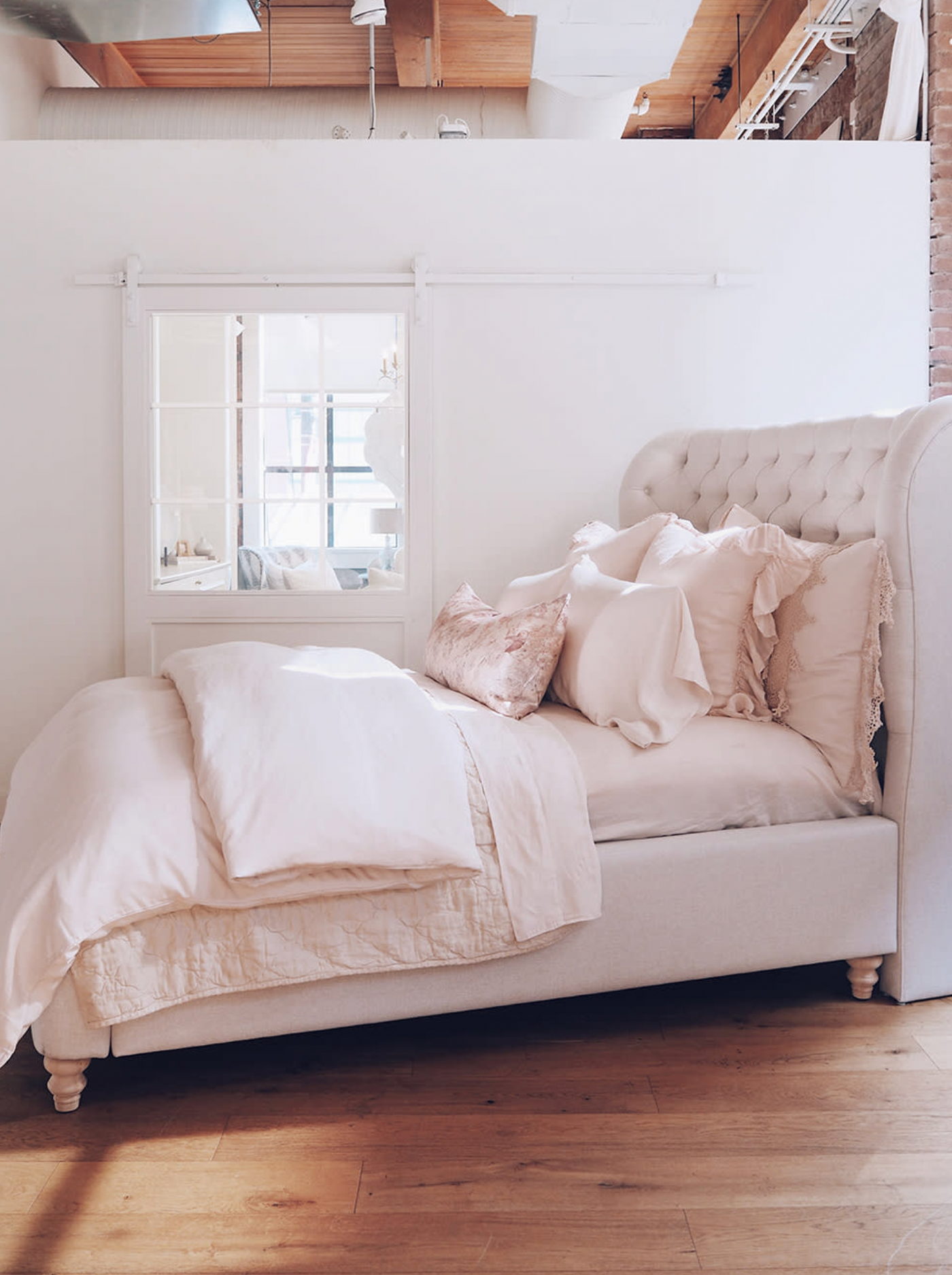 Madera Luxe Pearl Bedding - The Cross Decor & Design