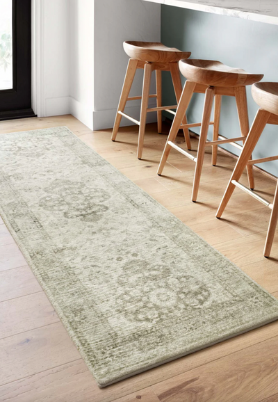 Rosette Rug | Silver &amp; Ivory - The Cross Decor & Design