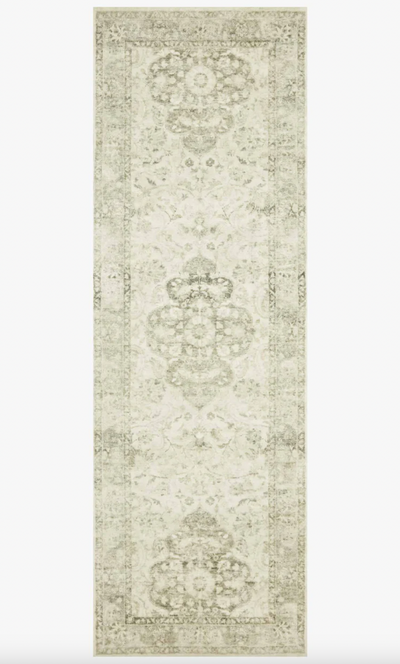 Rosette Rug | Silver &amp; Ivory - The Cross Decor & Design