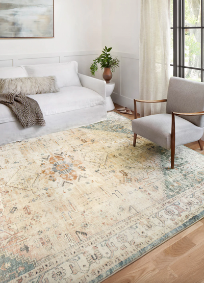 Rosette Rug | Clay & Ivory - The Cross Decor & Design