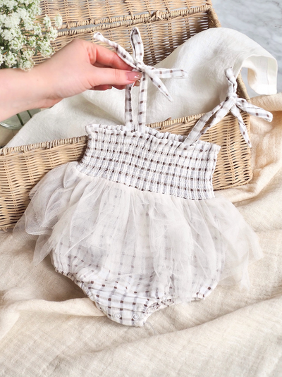Cozy Plaid Tutu Bubble - The Cross Decor & Design