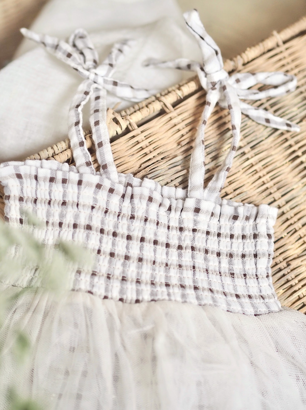 Cozy Plaid Tutu Bubble - The Cross Decor & Design