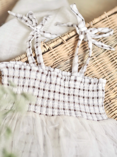 Cozy Plaid Tutu Bubble - The Cross Decor & Design