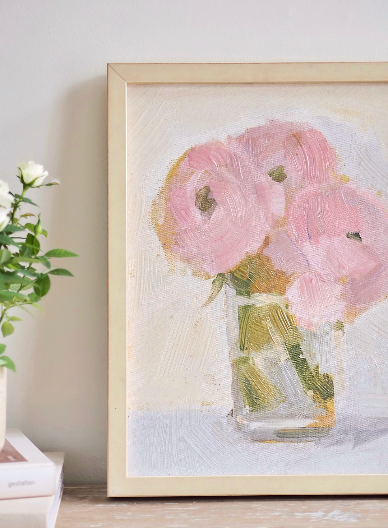 Muted Flowers 1 | 14.12"x18.12" - The Cross Decor & Design