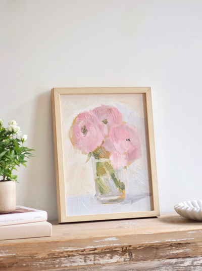 Muted Flowers 1 | 14.12"x18.12" - The Cross Decor & Design