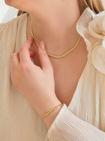 Herringheart Chain Bracelet - The Cross Decor & Design