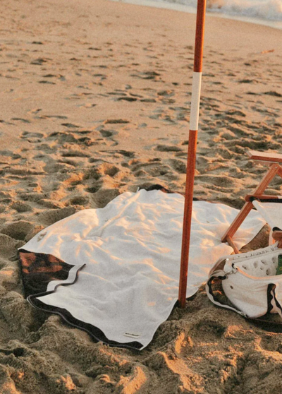 Riviera White Beach Towel - The Cross Decor & Design