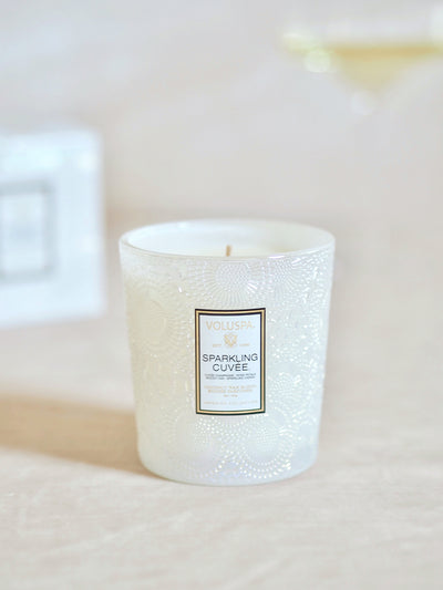 Sparkling Cuvée Classic Boxed Candle - The Cross Decor & Design