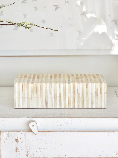 Lara Bone Box - The Cross Decor & Design