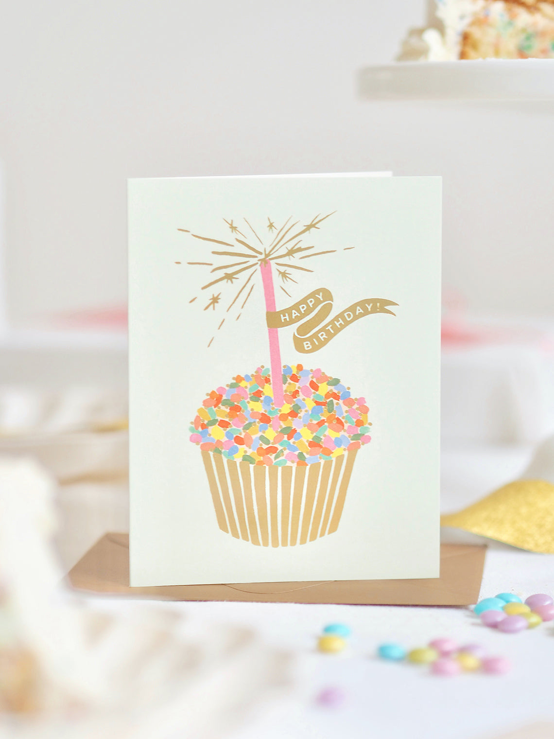 Cupcake Birthday Card