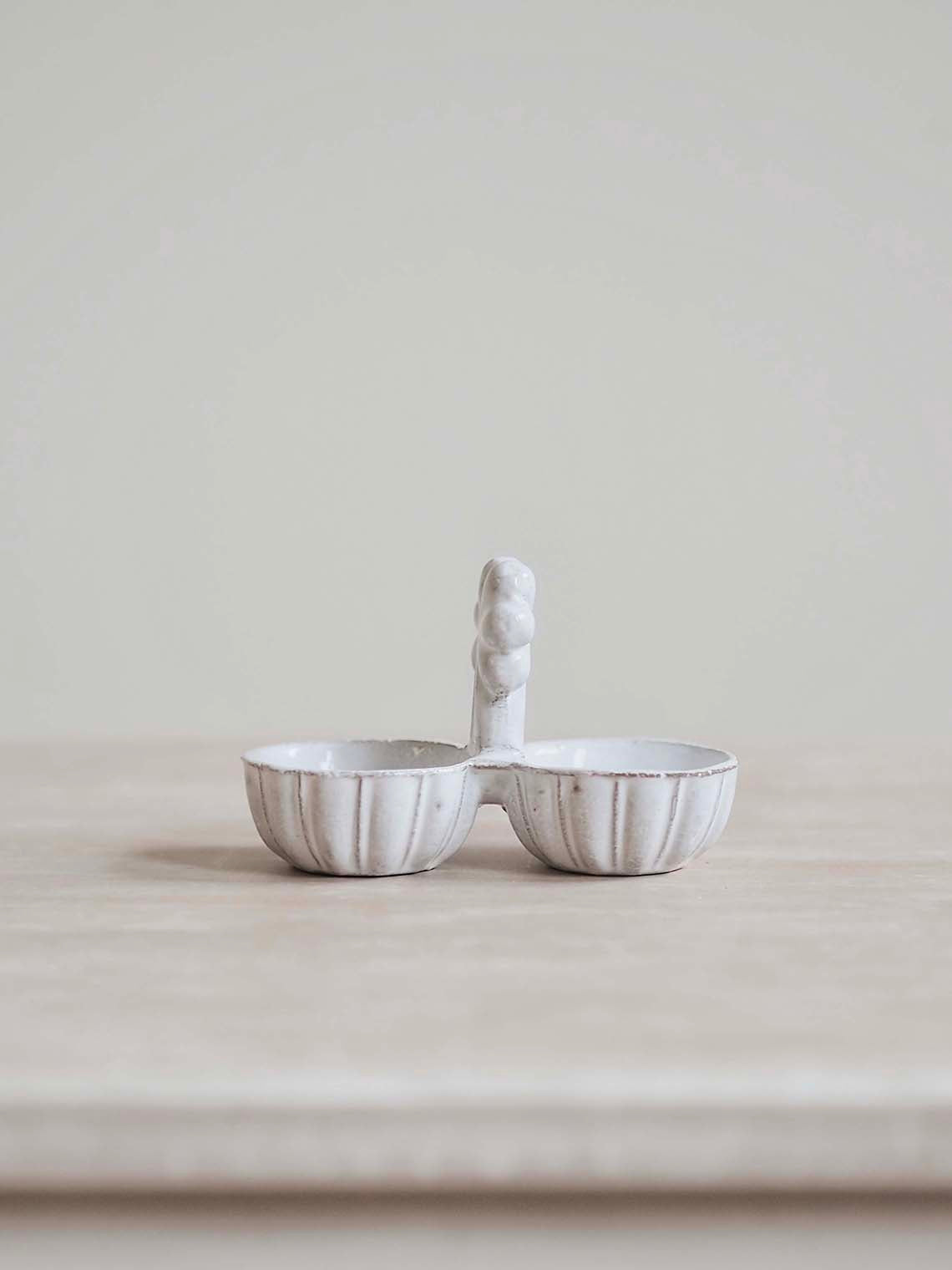 Clover Salt & Pepper Cellar