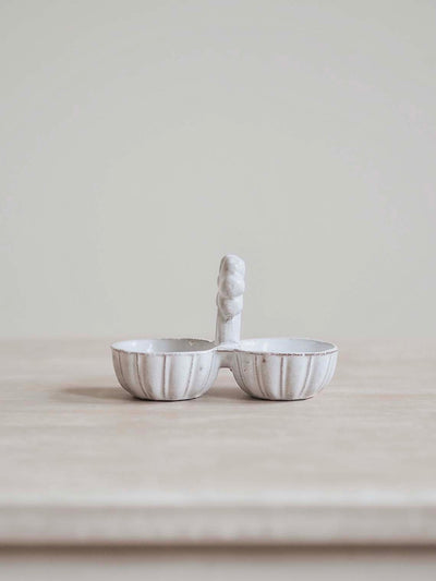 Clover Salt & Pepper Cellar