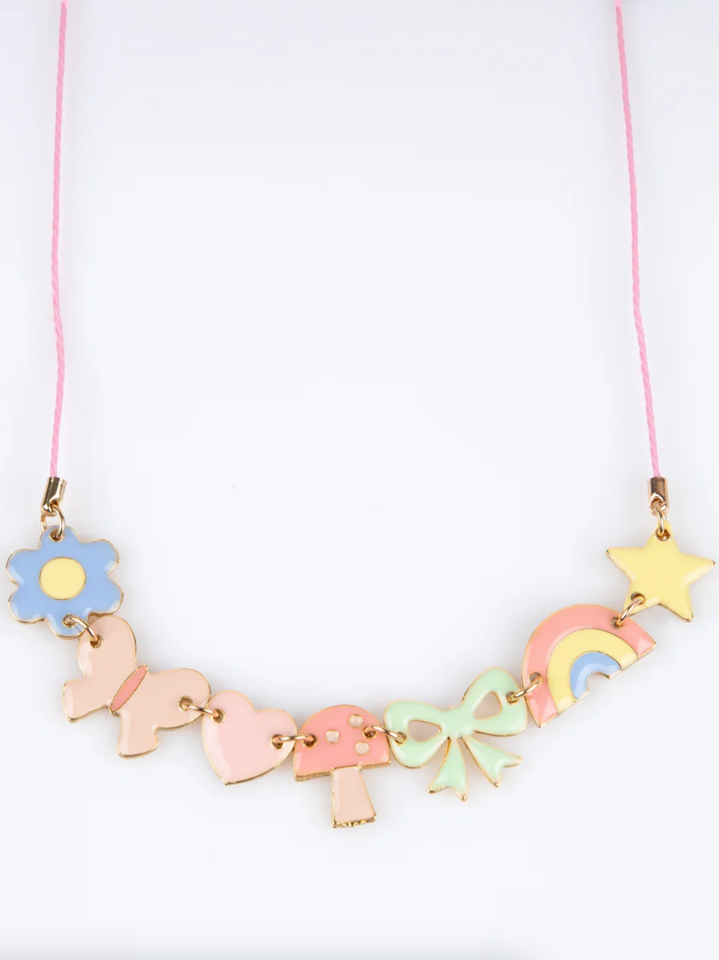 Fun Icobs Enamel Charm Necklace - The Cross Decor & Design