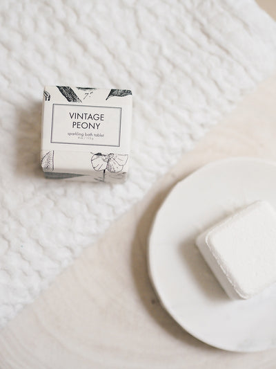 Vintage Peony Sparkling Bath Bomb - The Cross Decor & Design