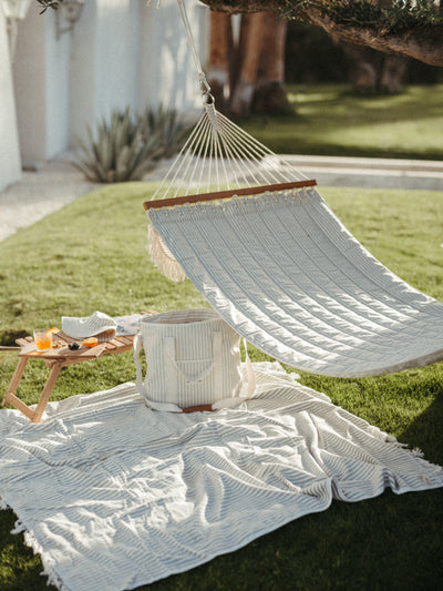 Lauren's Sage Stripe Hammock - The Cross Decor & Design