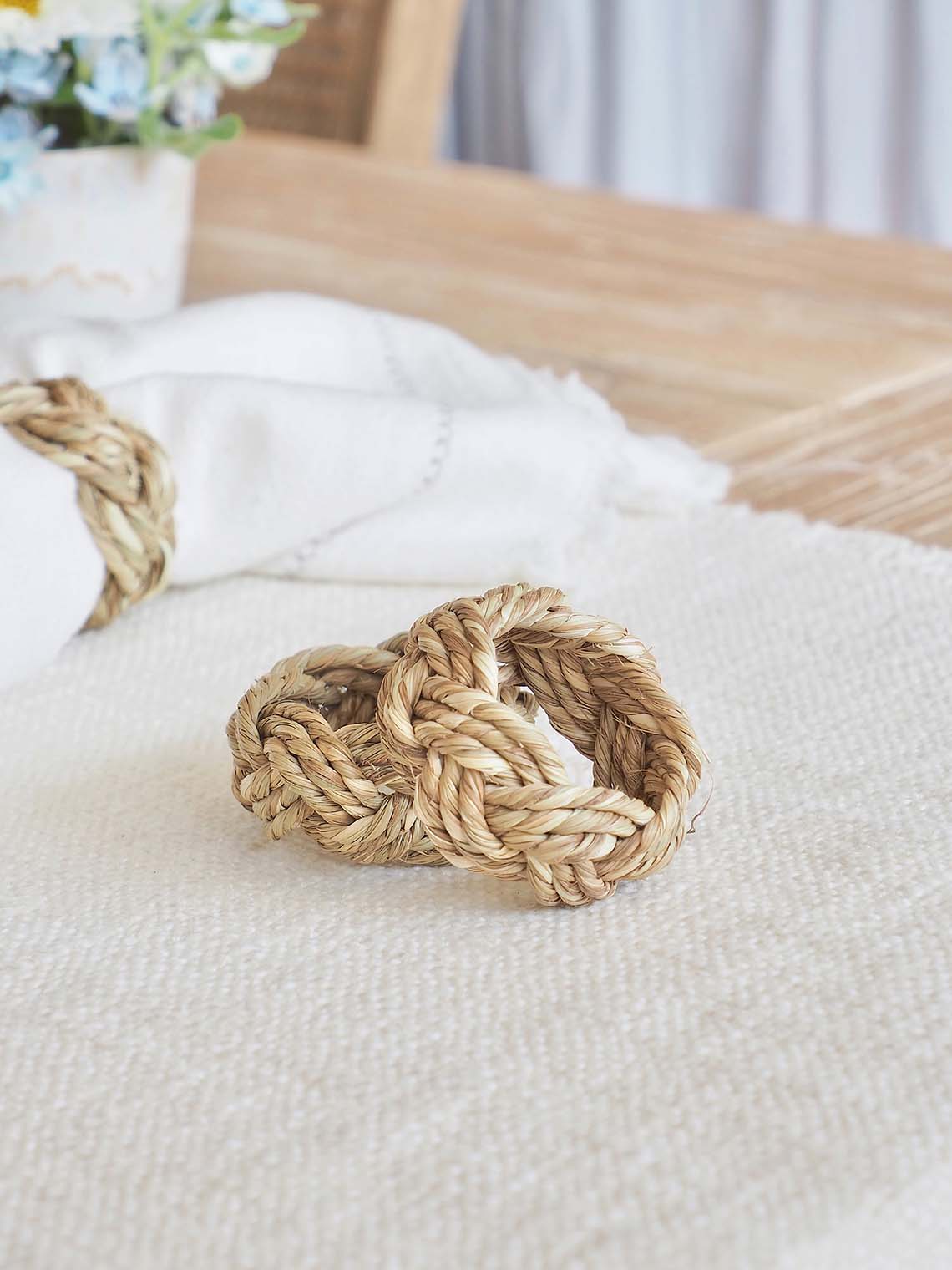 Braided Seagrass Napkin Ring