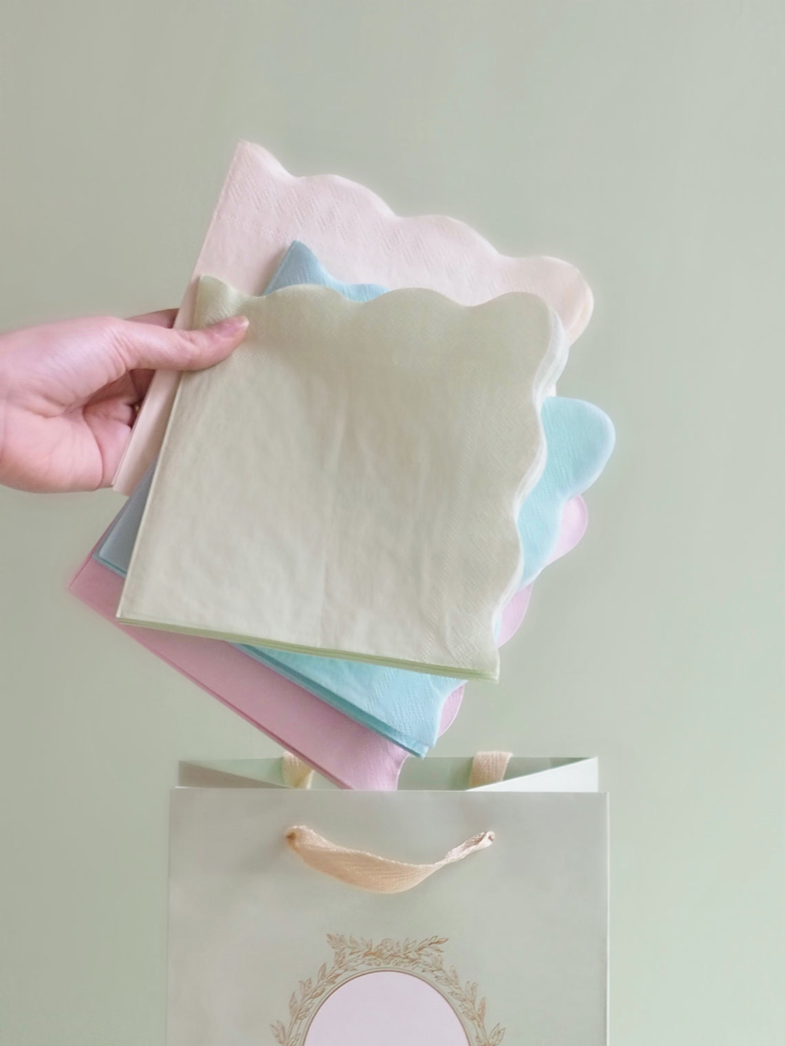 Ladurée Paris Napkins - The Cross Decor & Design