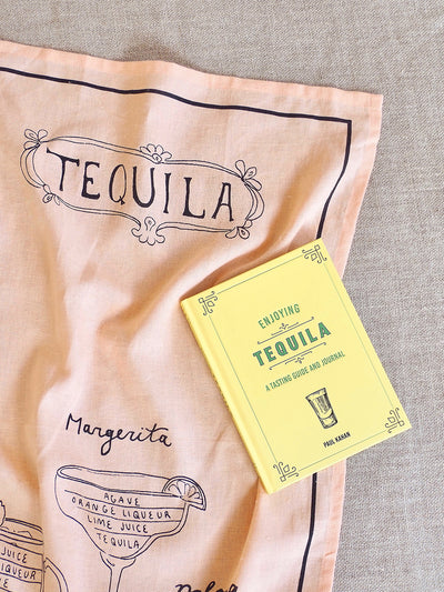 Tequila Recipes Tea Towel