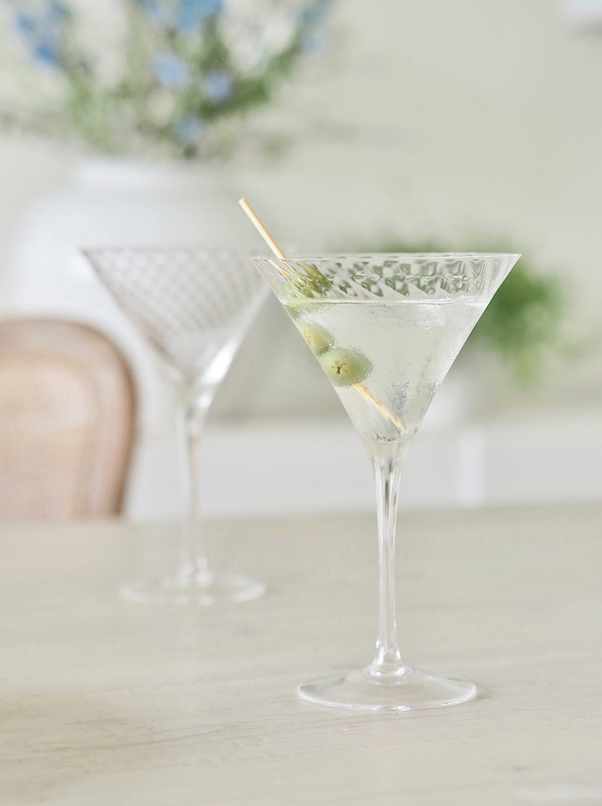 Infinity Martini Glass