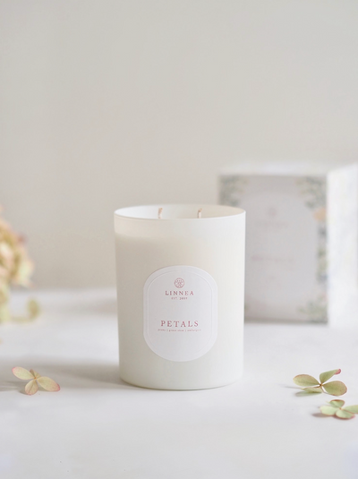 Petals 2 Wick Candle - The Cross Decor & Design