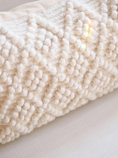 Gabriella Ivory Pillow | 14x24