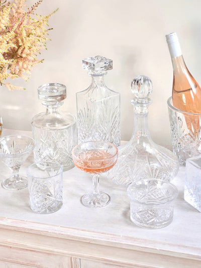 Dublin Round Whiskey Decanter - The Cross Decor & Design