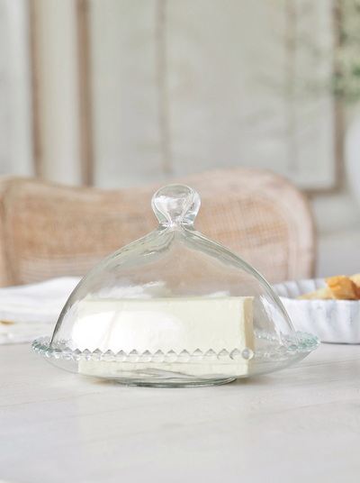 Reese Hobnail Butter Dish