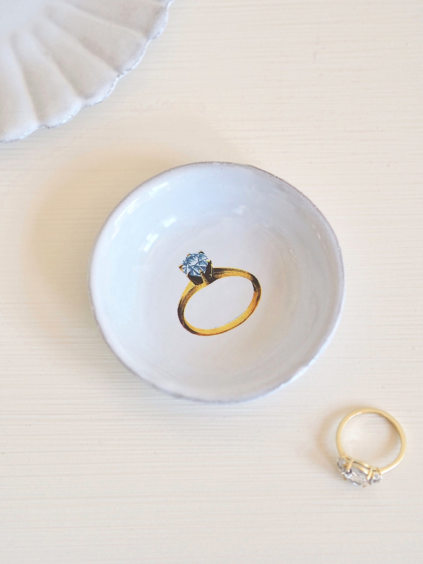 Astier De Villate | John Derian Ring Dish - The Cross Decor & Design