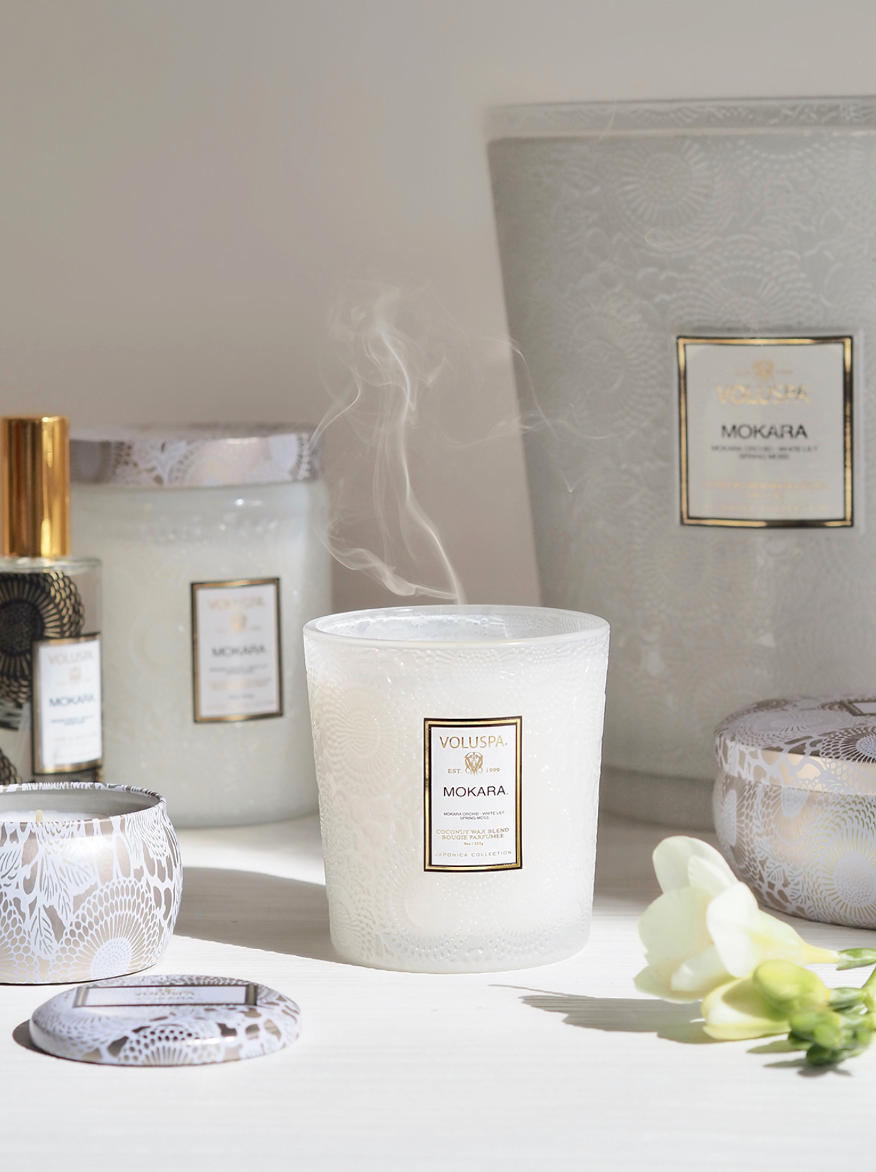 Mokara Classic Boxed Candle - The Cross Decor & Design