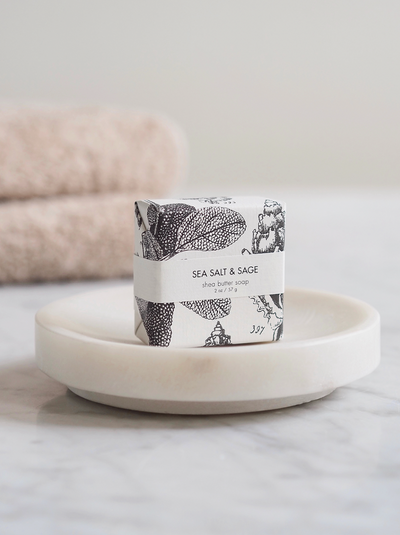 Petite Sea Salt & Sage Bar Soap - The Cross Decor & Design