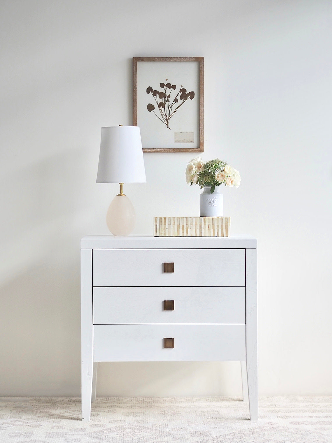 Grace 3 Drawer Nightstand