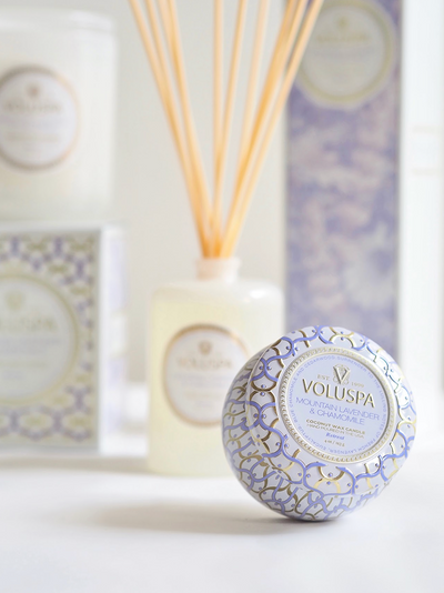 Mountain Lavender & Chamomile Mini Tin Candle - The Cross Decor & Design