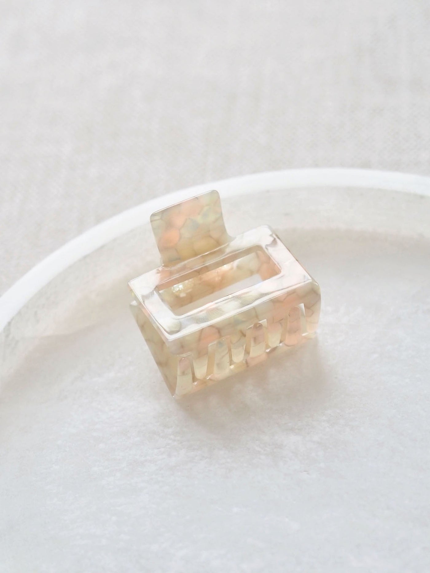 Pastel Moon Claw Clip