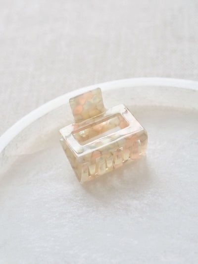 Pastel Moon Claw Clip