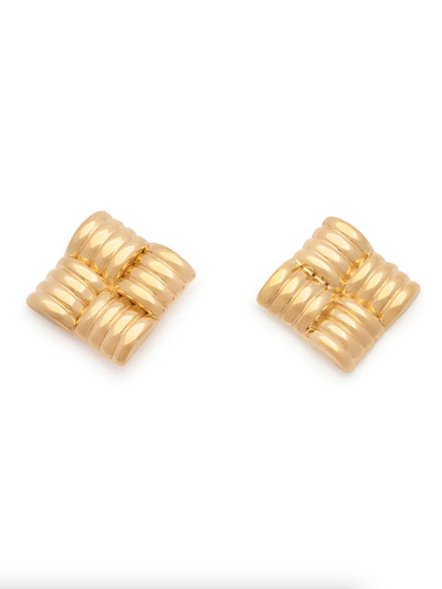 Weave Earrings - The Cross Decor & Design