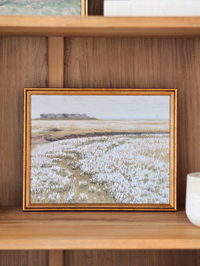 Dandelion Fields Framed Canvas Print | 11x14 - The Cross Decor & Design