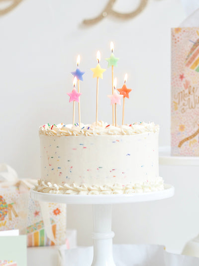 Mixed Star Candles - The Cross Decor & Design