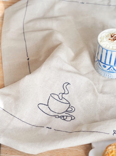 Coffee Cup Tea Towel - The Cross Decor & Design