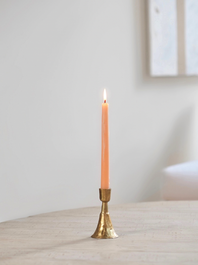 Gold Zora Forged Taper Holders - The Cross Decor & Design