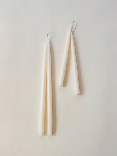 Twilight Off-White Taper Candle Set