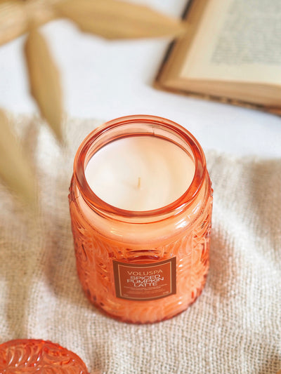 Spiced Pumpkin Latte Jar Candle | Large