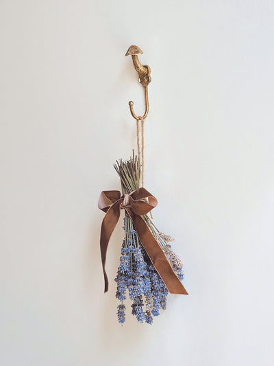 Gold Mushroom Wall Hook