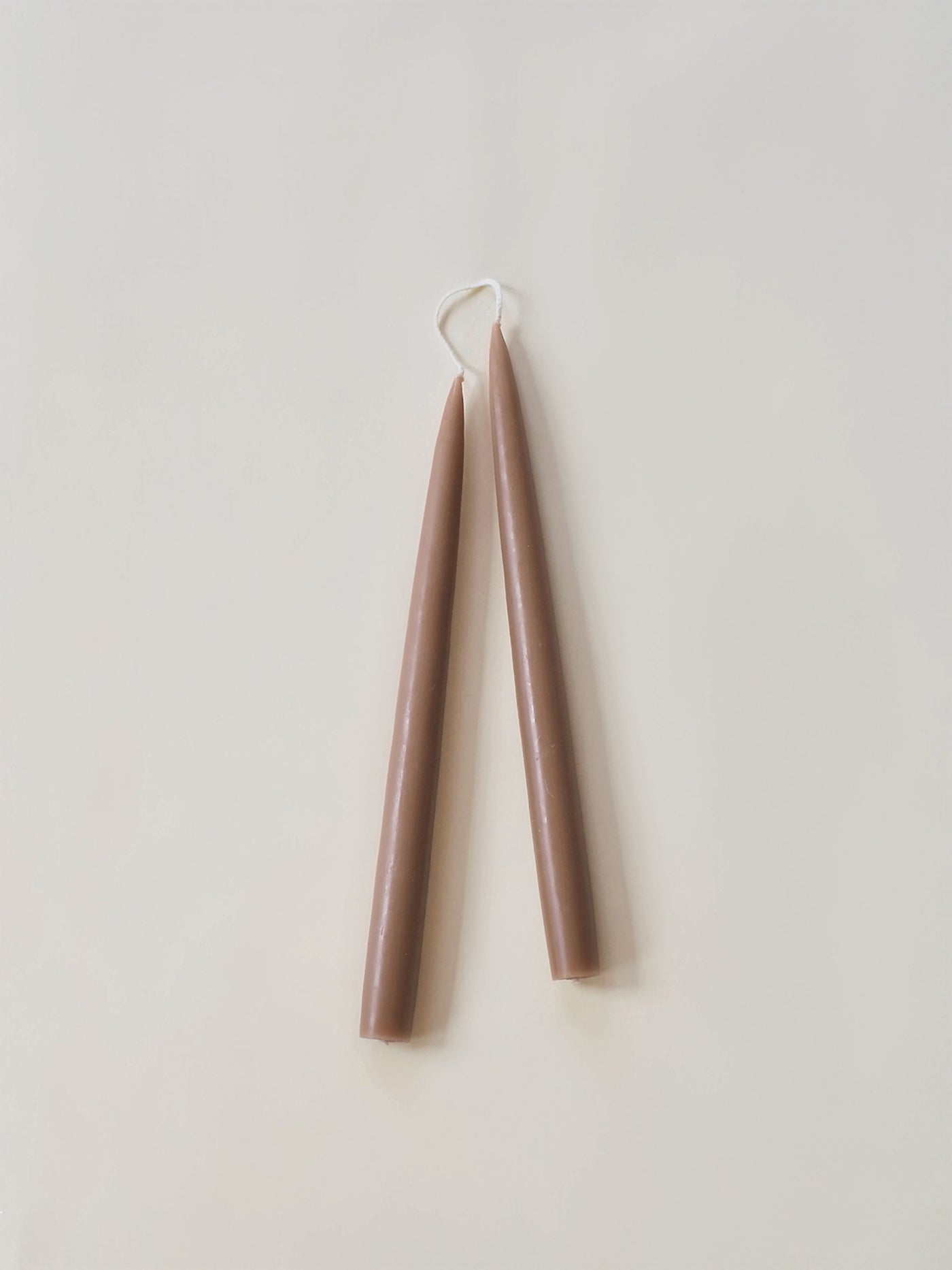 Twilight Nougat Taper Candle Set 12"