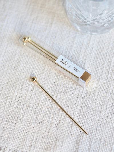 Gold Cocktail Picks - The Cross Decor & Design