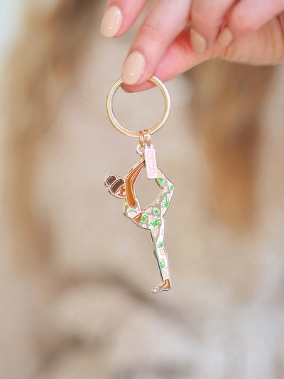 Yoga Keychain - The Cross Decor & Design