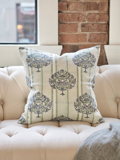 Pankri Azur Pillow | 22x22 - The Cross Decor & Design