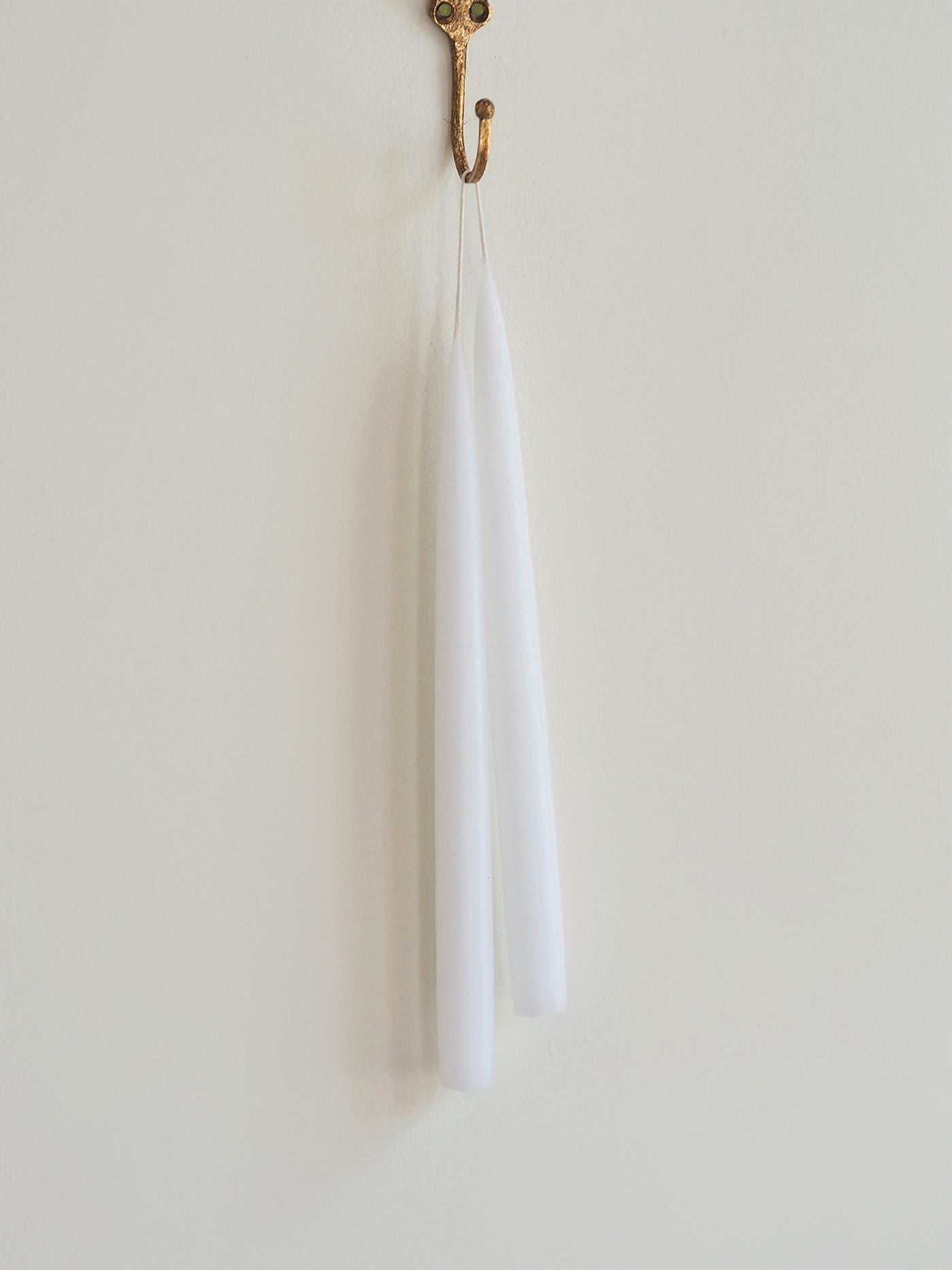 Twilight White Taper Candle Set
