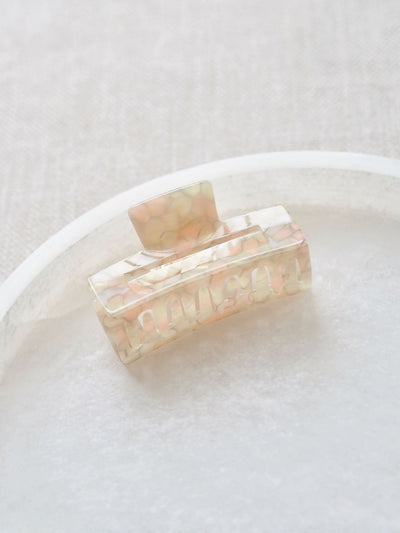 Pastel Moon Claw Clip