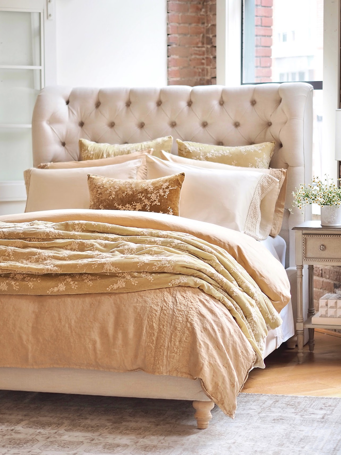 Ines Honeycomb Bedding - The Cross Decor & Design